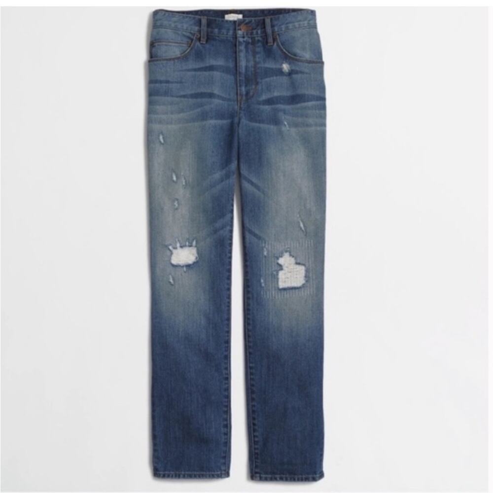 J. Crew Factory Distressed Boyfriend Jeans Size 25